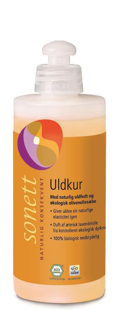 Ullkur til ull og ullsilke, lavendelduft