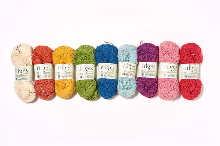 Økologisk ull-silke, 100g