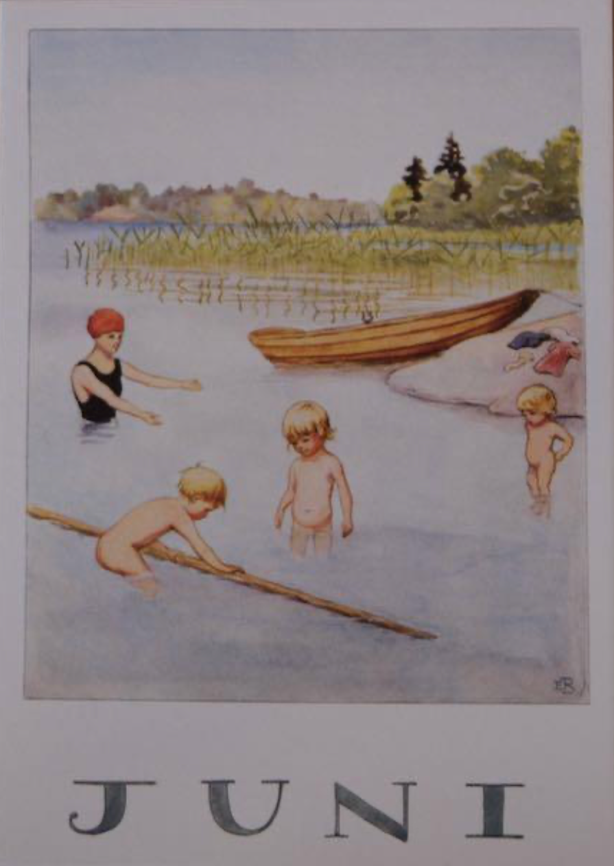 E. Beskow månedskort Juni