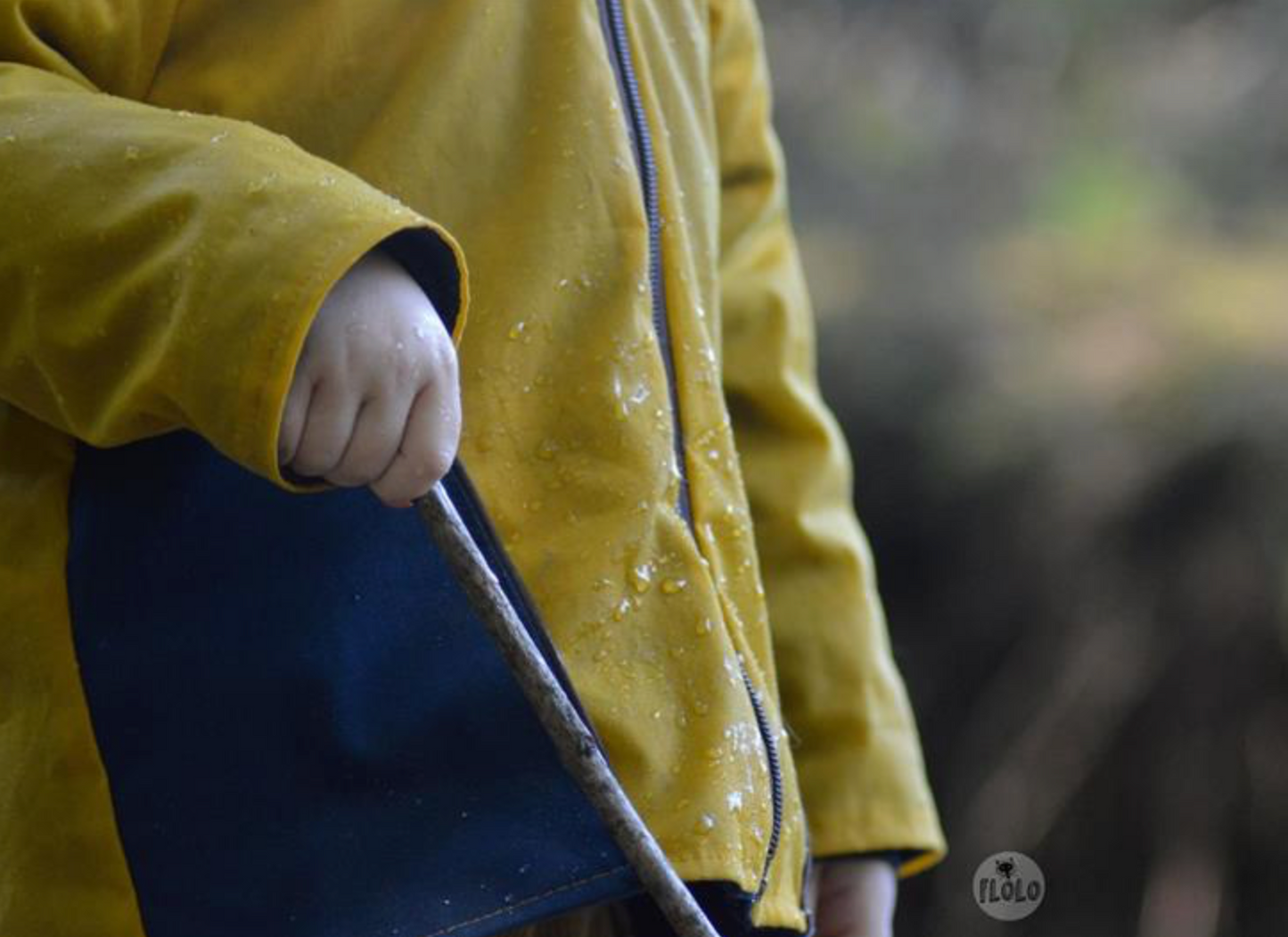 Dry oilskin, solskinnsdag