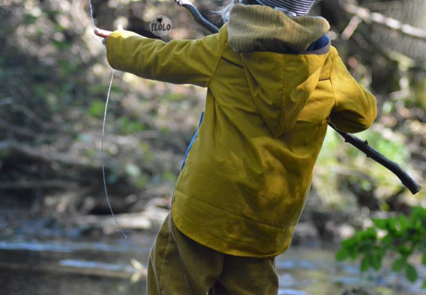 Dry oilskin, solskinnsdag