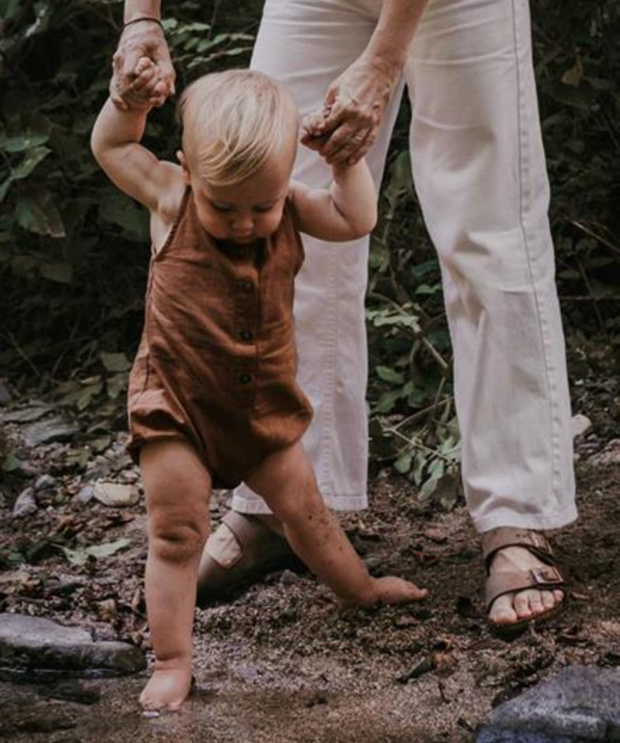 The freedom romper, rust