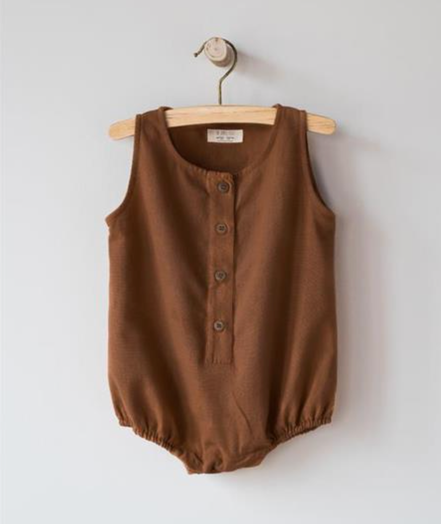 The freedom romper, rust