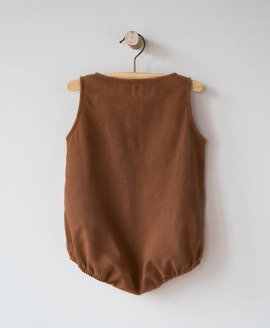 The freedom romper, rust