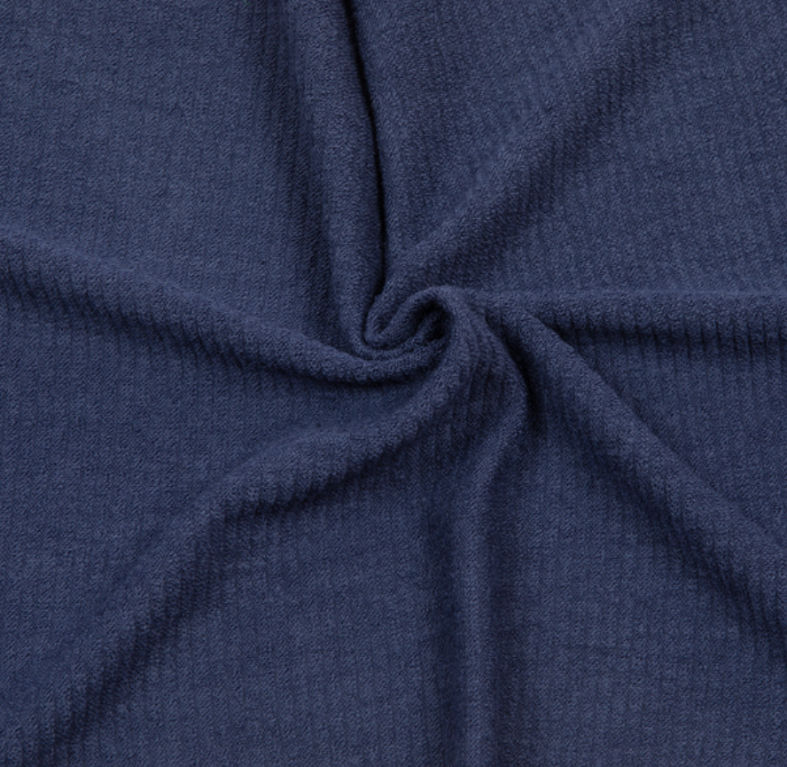 Økologisk strikket merinofløyels kord, jeans
