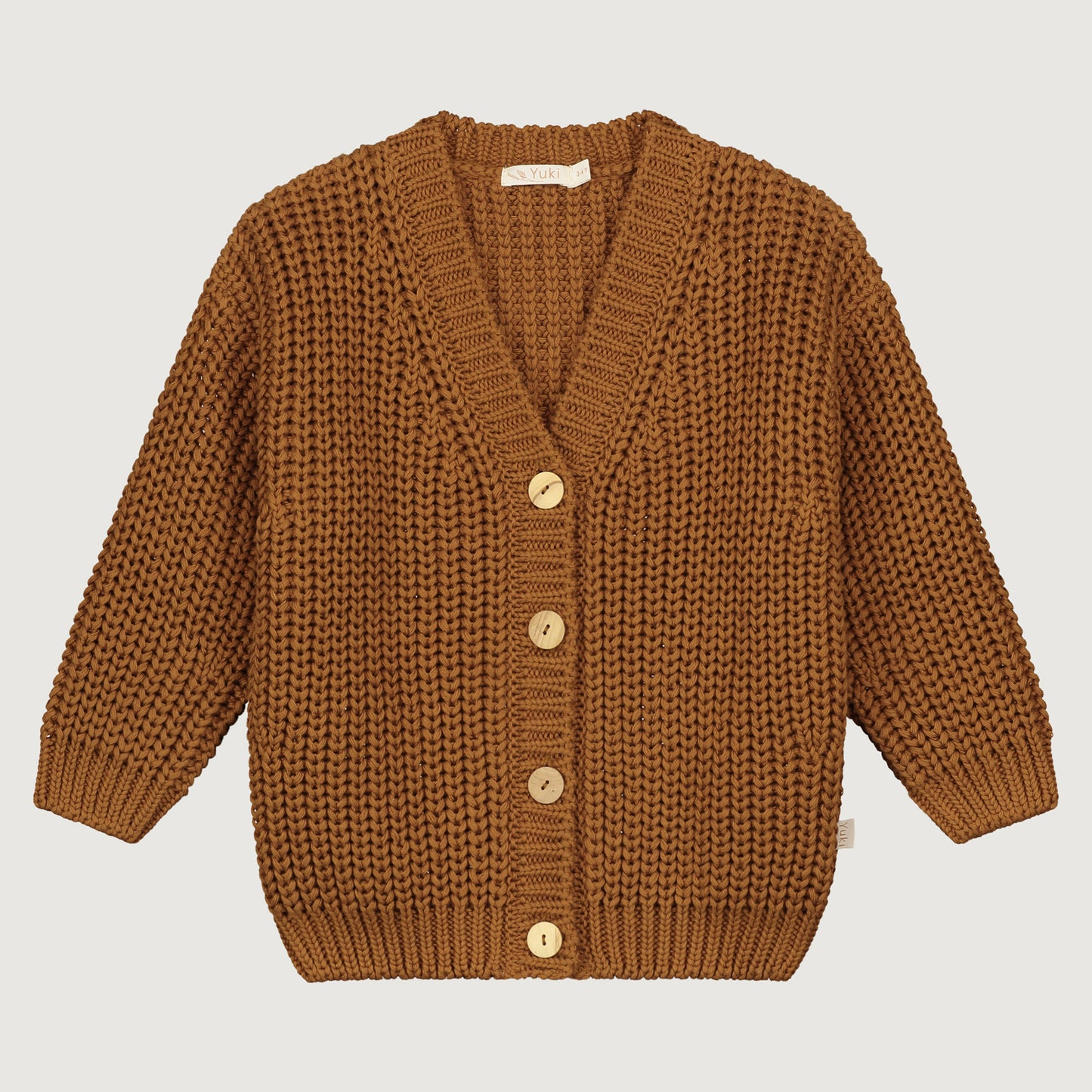 Yuki Cardigan Rust