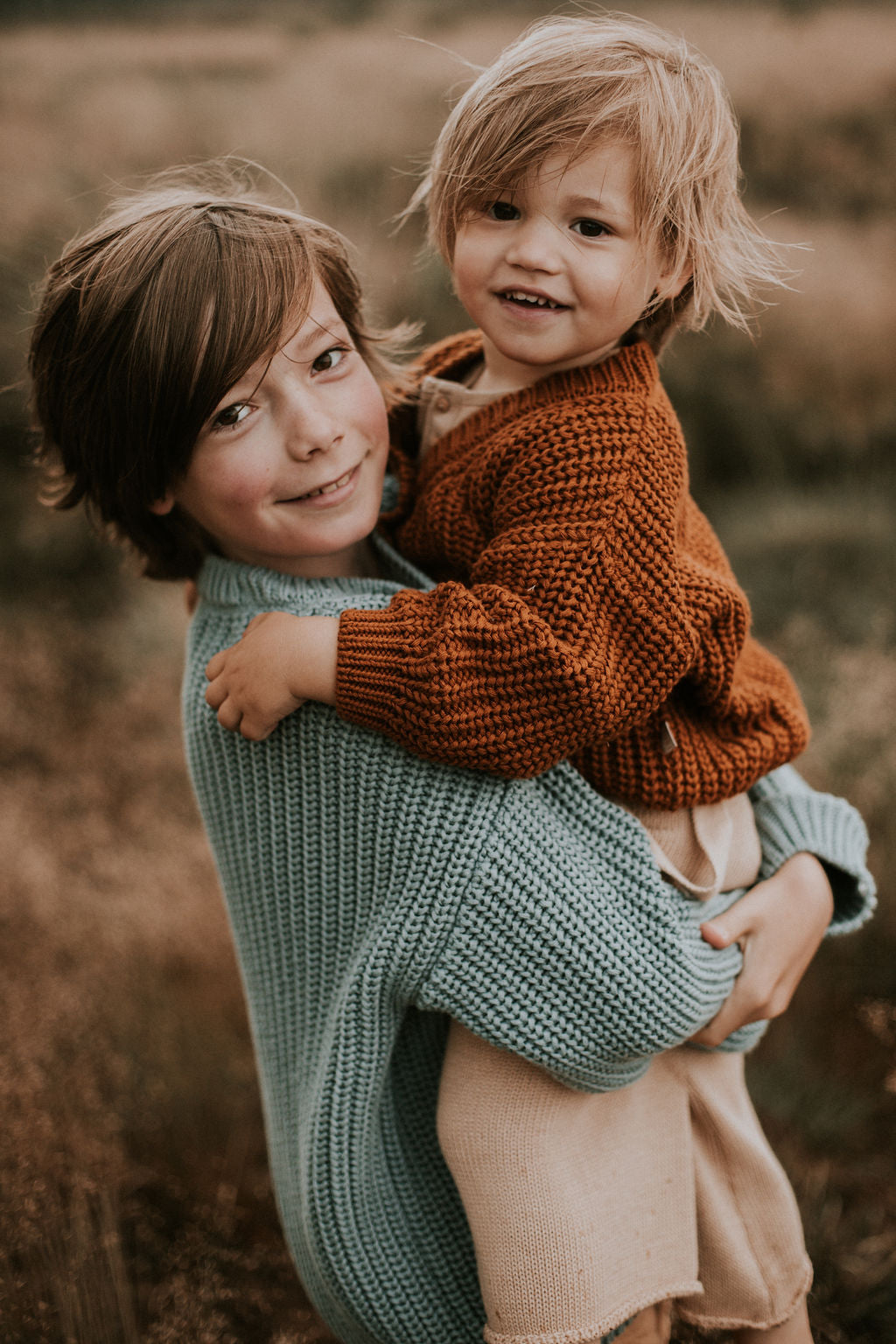 Yuki Cardigan Rust