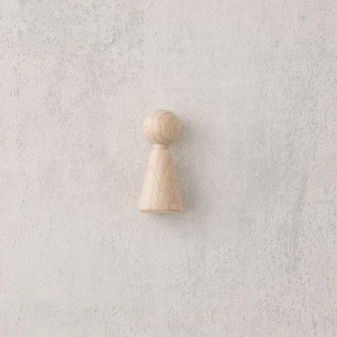 Liten peg doll