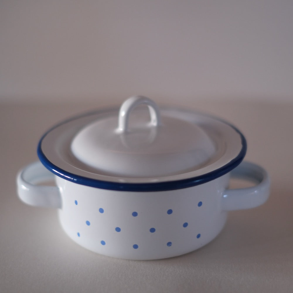 Glückskäfer emalje gryte, liten