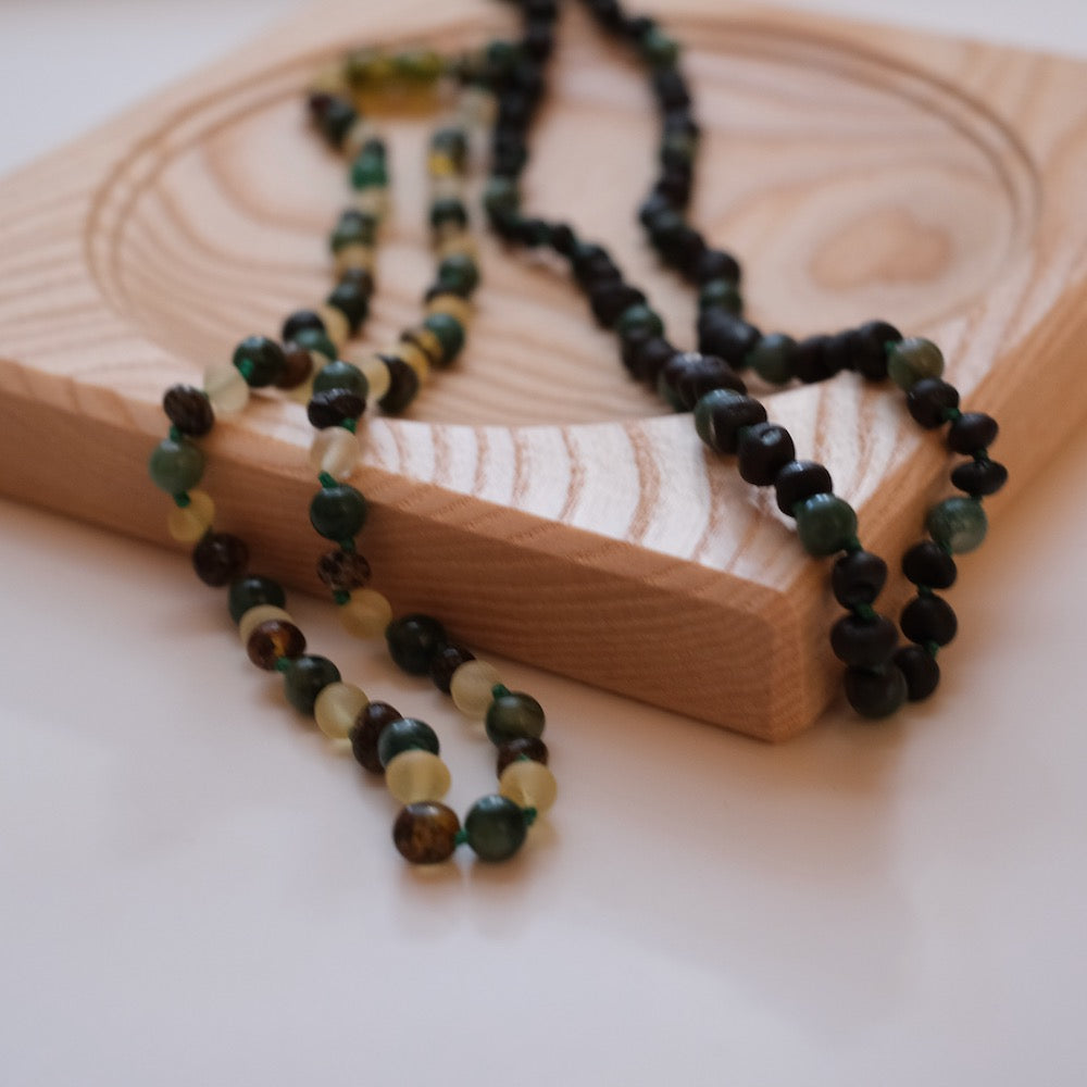 Ravsmykke 3 Raw Cherry / African Jade, voksen