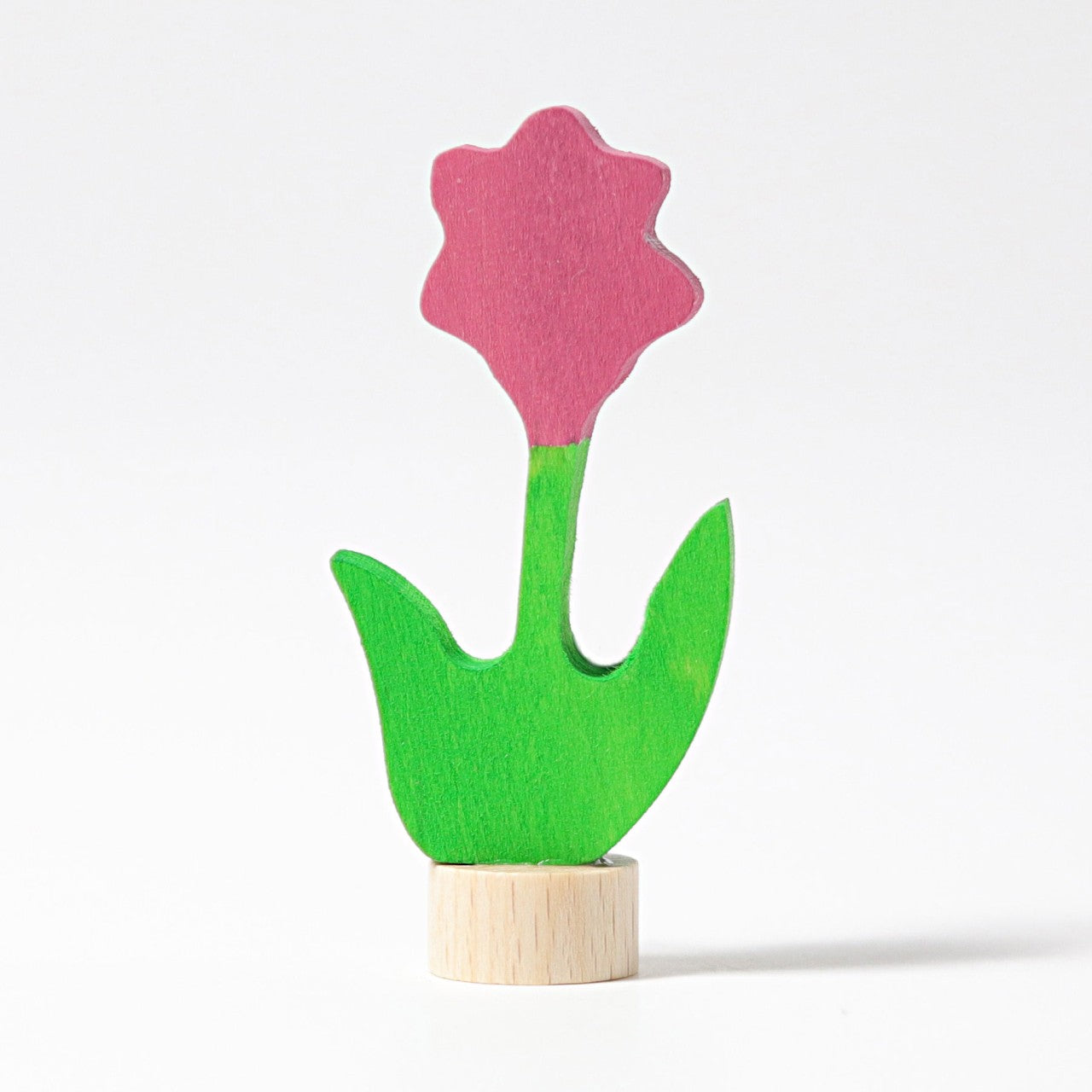 Rosa blomst til bursdagsringen