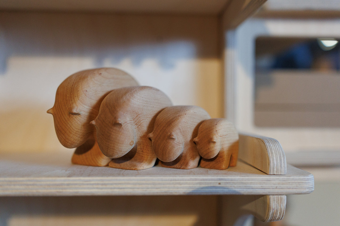 Roling bear set 4stk.