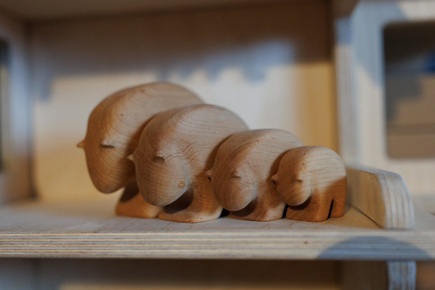 Roling bear set 4stk.