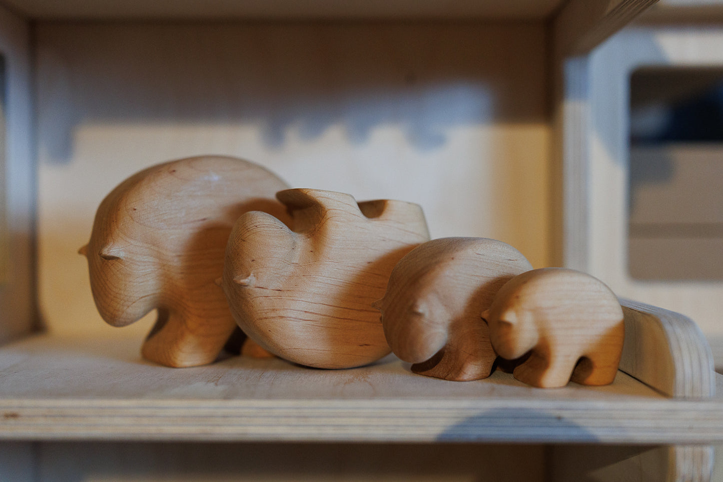 Roling bear set 4stk.