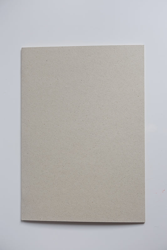 Blank bok gresspapir A4