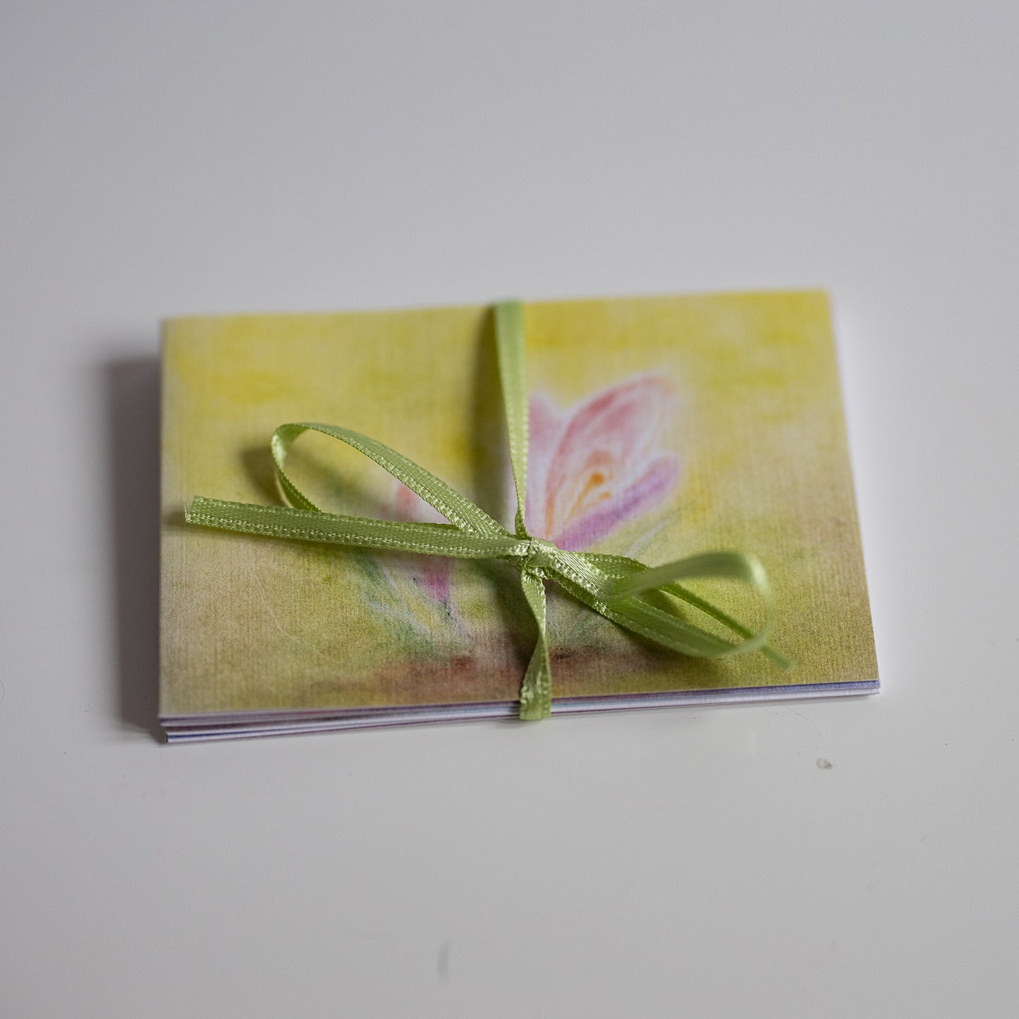 Mini blomsterkort sett med 5stk.