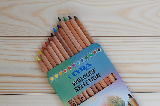 Fargeblyanter fra Lyra Waldorf Selection, 12 farger