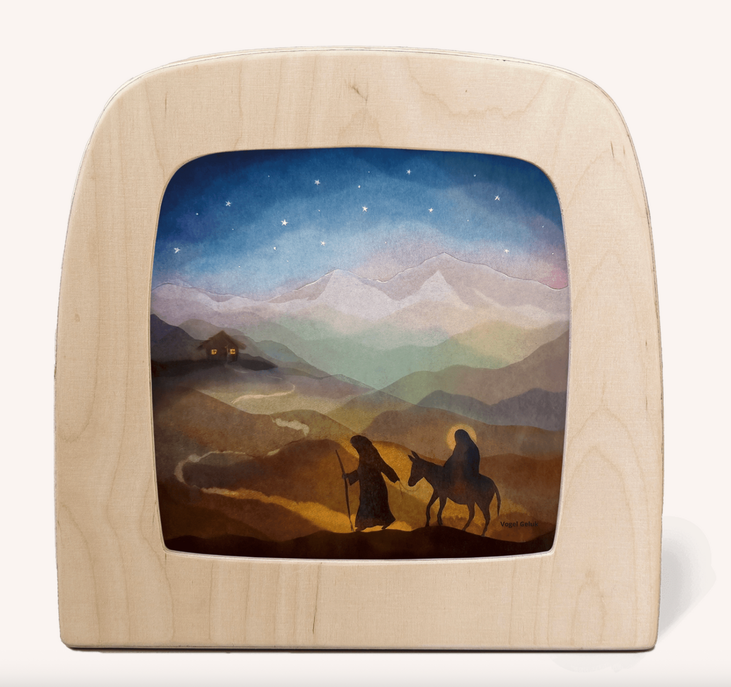 Pilgrimage (Vogel Geluk) silhouett