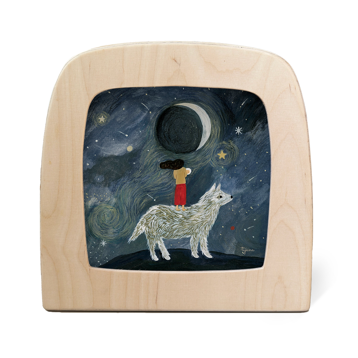 Wolf Mother silhouett