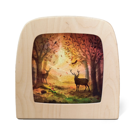 Komorebi (Vogel Geluk) silhouett