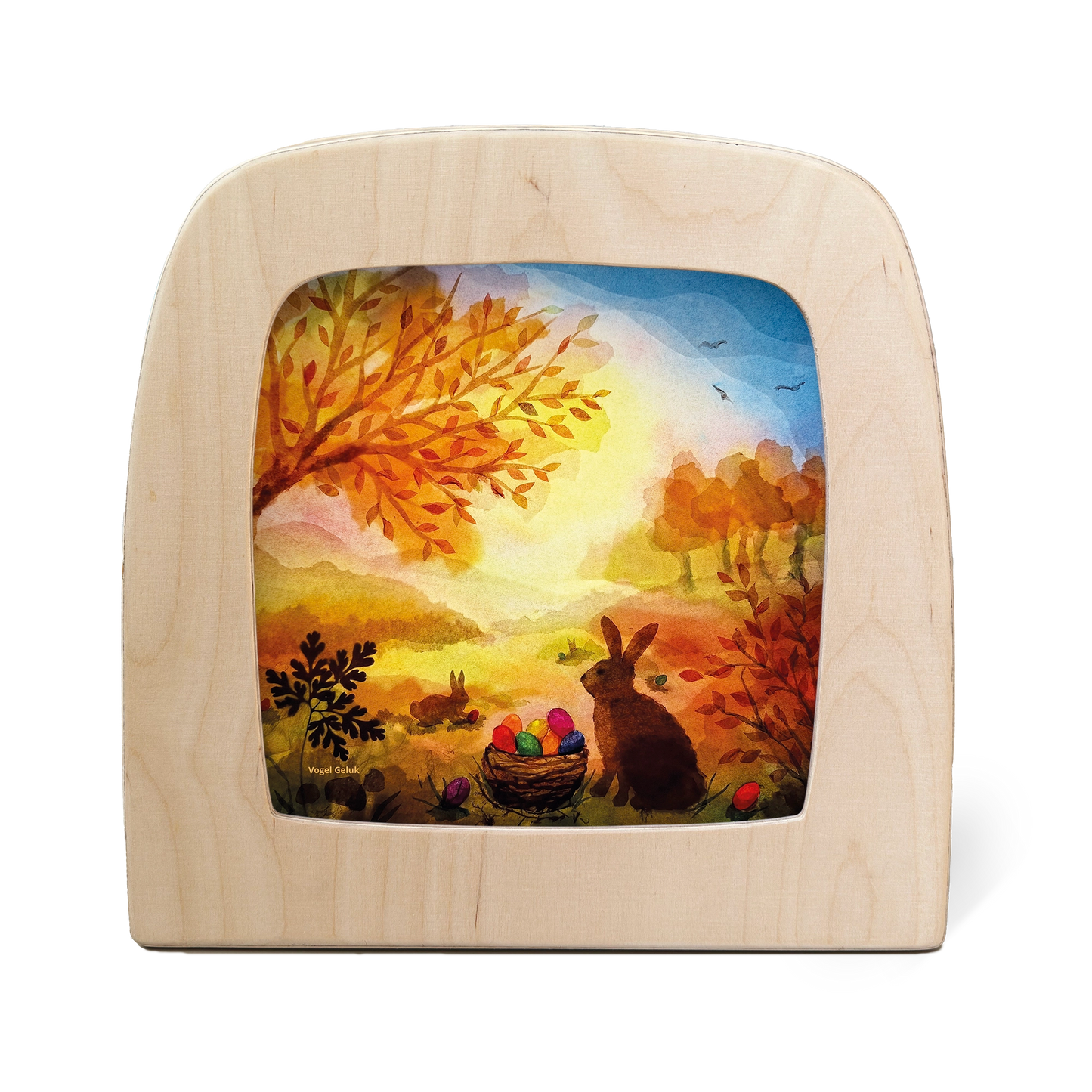 Easter Basket (Vogel Geluk) silhouett