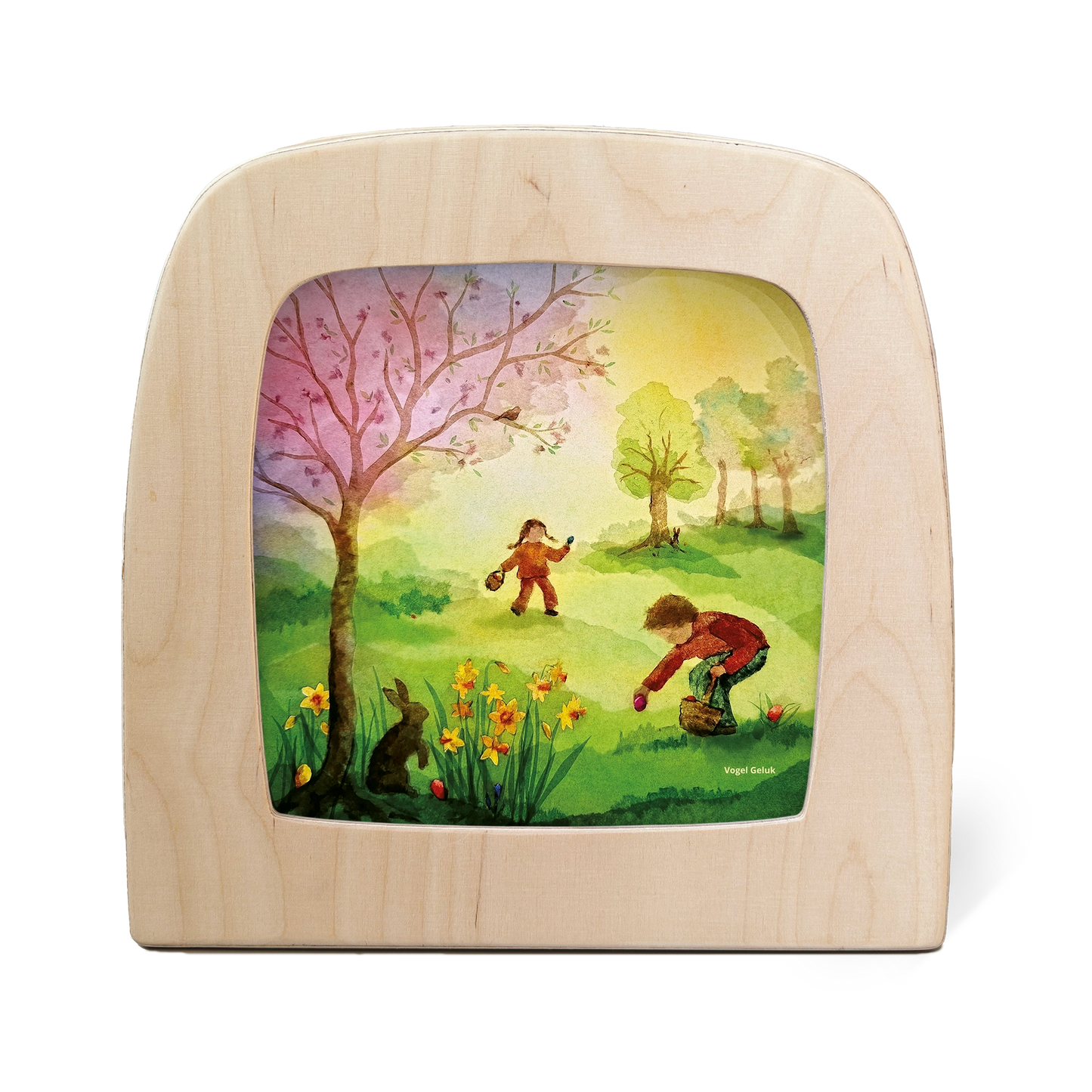 Easter Discoveries (Vogel Geluk) silhouett