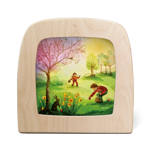 Easter Discoveries (Vogel Geluk) silhouett