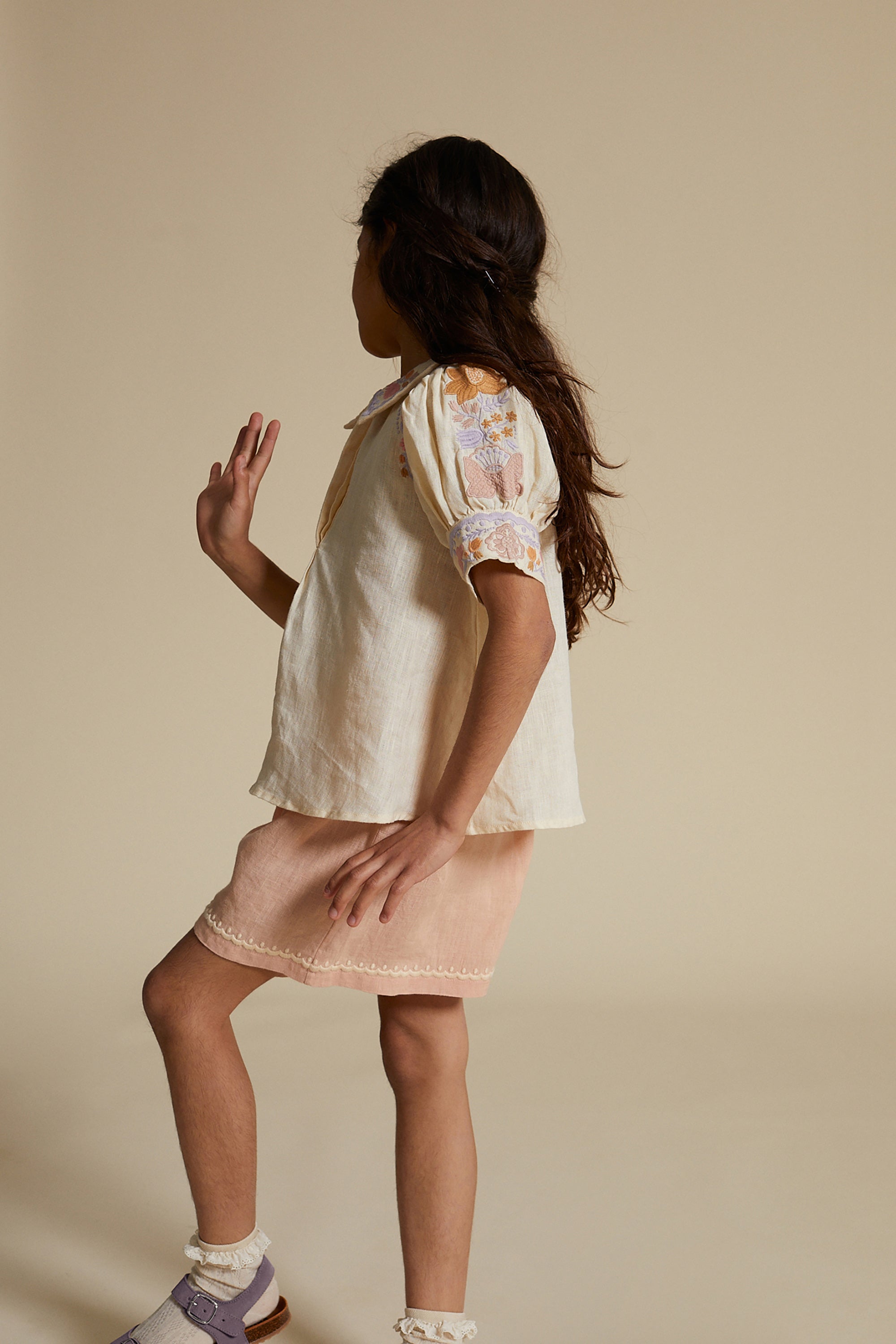 Hedda blouse - Magnolia