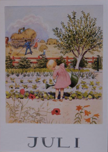 E. Beskow månedskort Juli