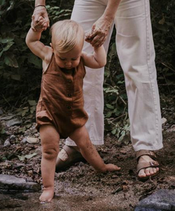 The freedom romper, rust