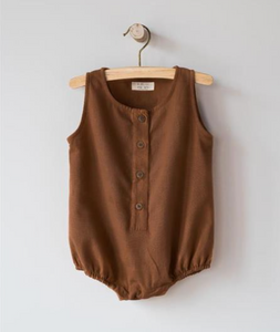 The freedom romper, rust