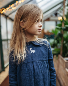 Jenny kjole i mørke blå