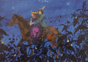 Lille prinsessen med prins på hesten, Drescher