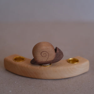 Snegle til All Alive bursdagsring/spiral