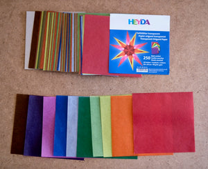 Origami papers transparentpapir
