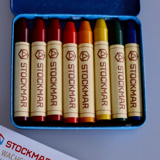 Stockmar bivoksfargestifer (waldorfed.), 8stk