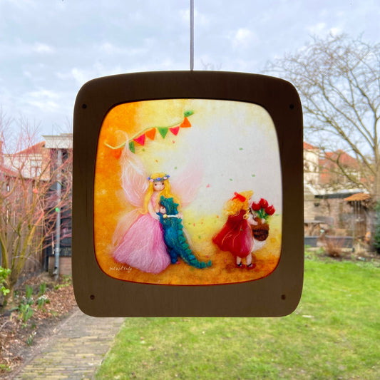 Karneval fe til magisk lamp
