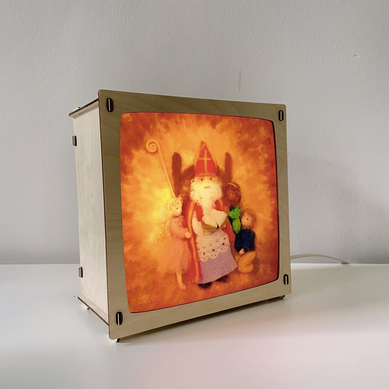 St. Nikolaus til magisk lamp