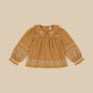 Murielle Blouse - Dried Orange