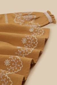Murielle Blouse - Dried Orange