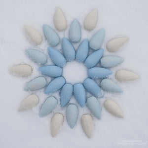 Mandala snøflak/is