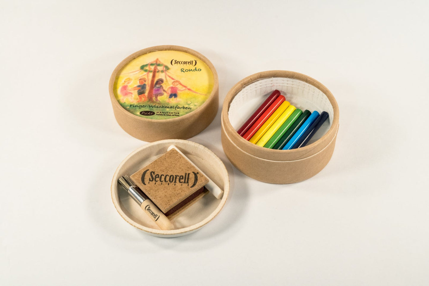 Seccorell rundboks, 8 farger