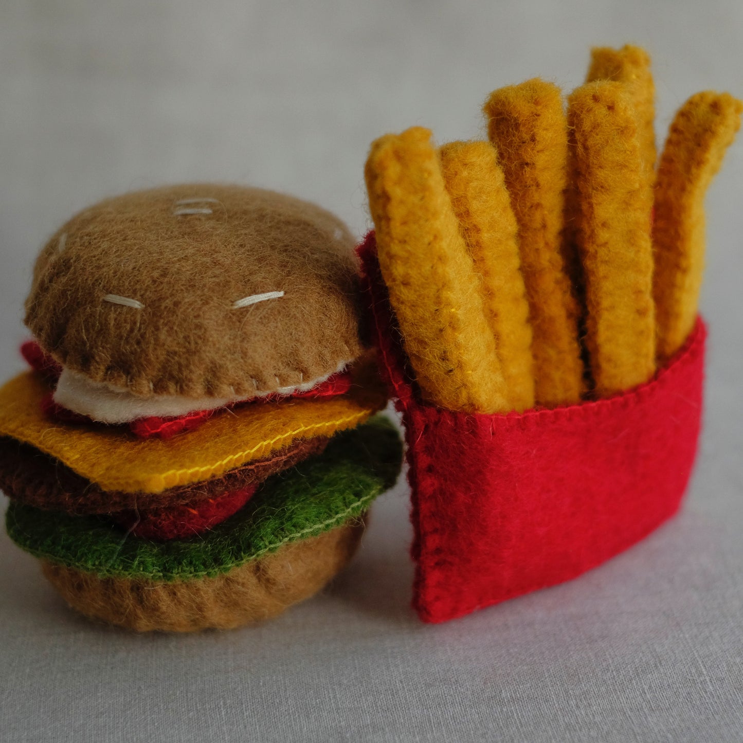 Papoose burger & ships pakke